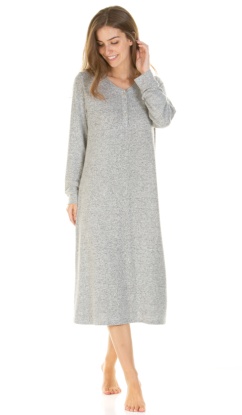 La Marquise Lush Lounge Long Sleeve Nightdress